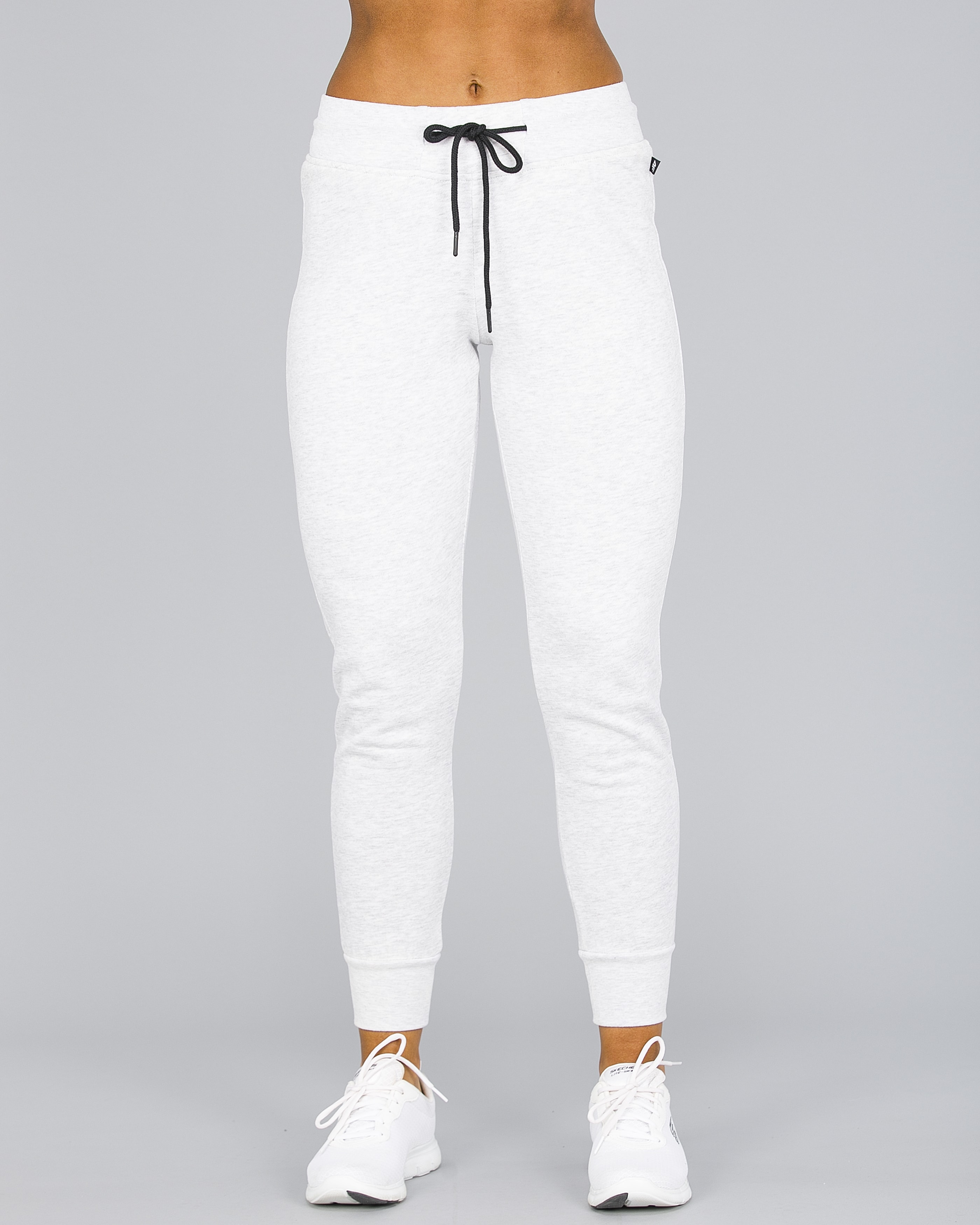 4F Fleece Pant Women - Light Grey Melange1
