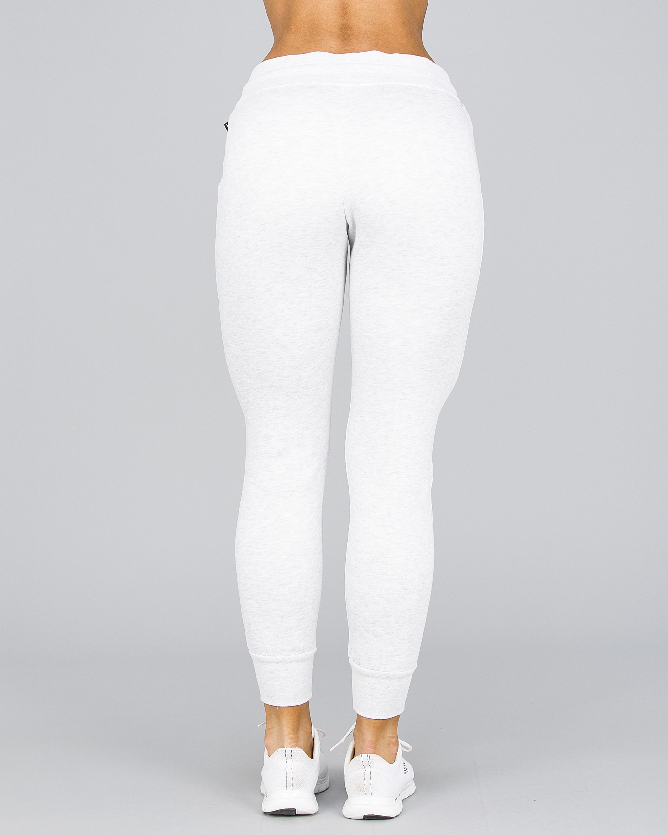 4F Fleece Pant Women - Light Grey Melange4
