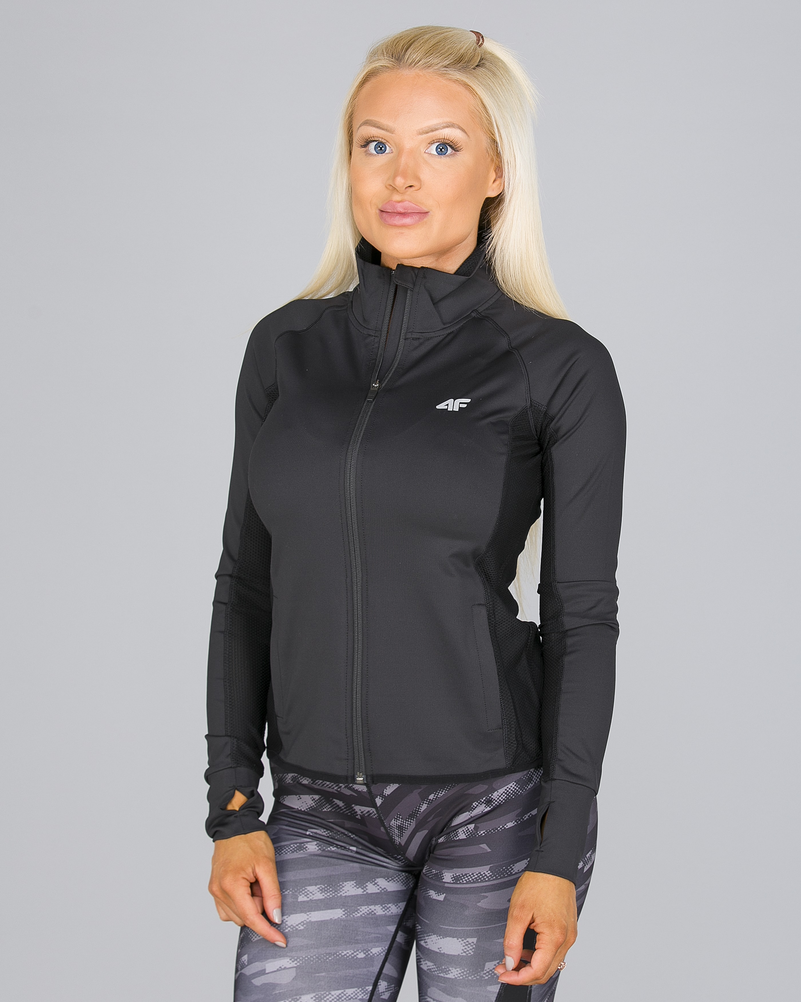 4F Functional Sweatshirt Women - Black6