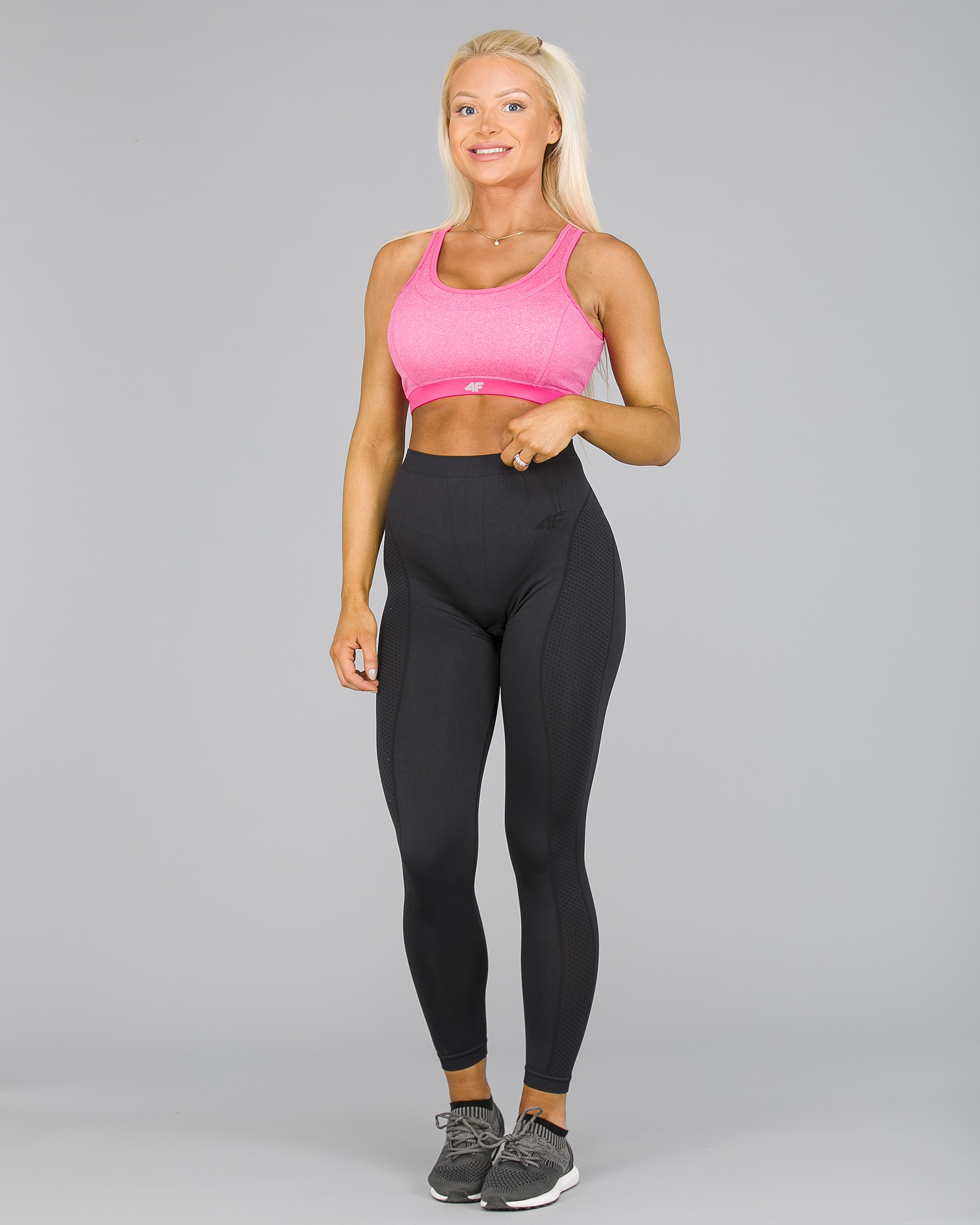 4F Seamless Pant Women - Black1