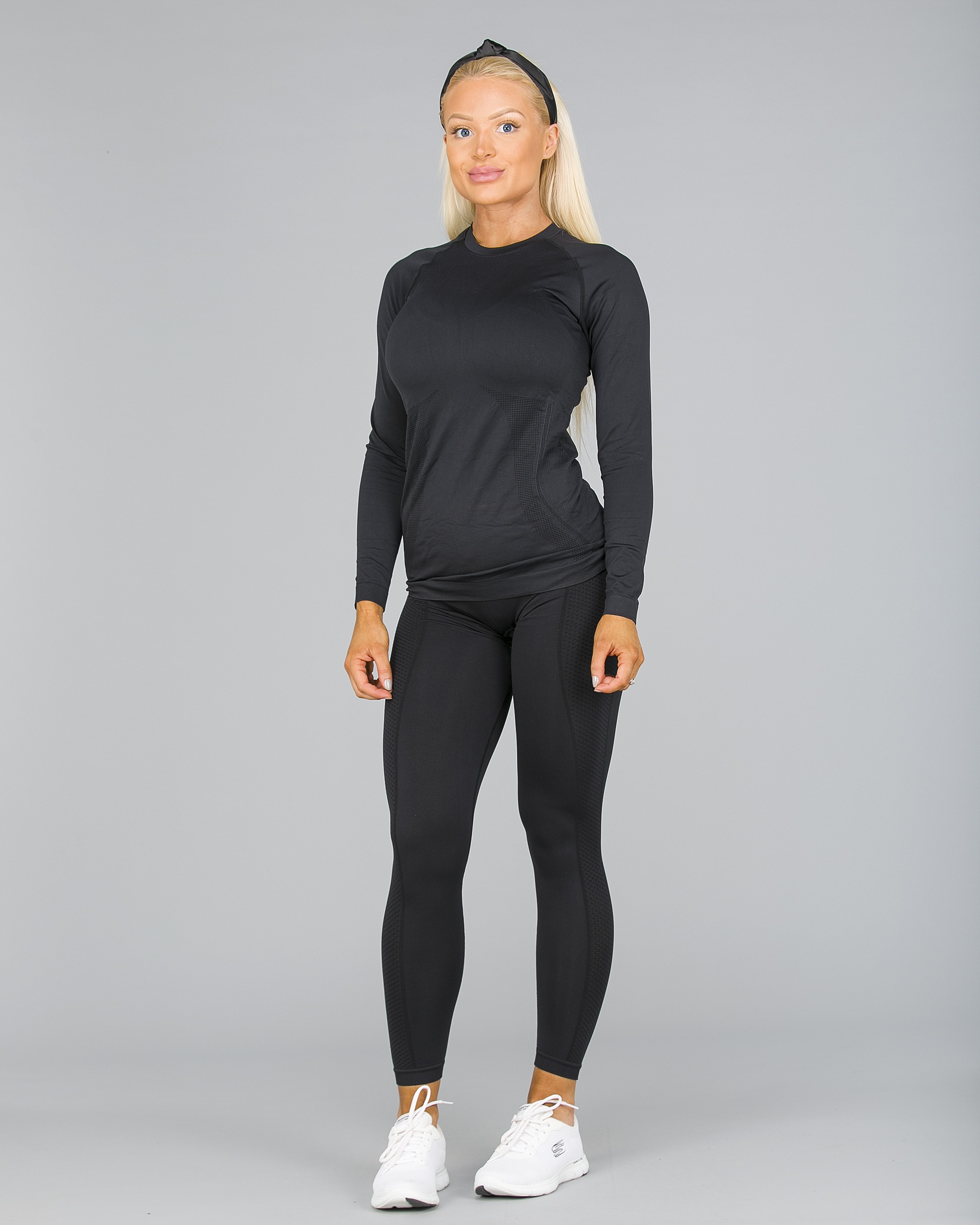 4F Seamless Top Women - Black1