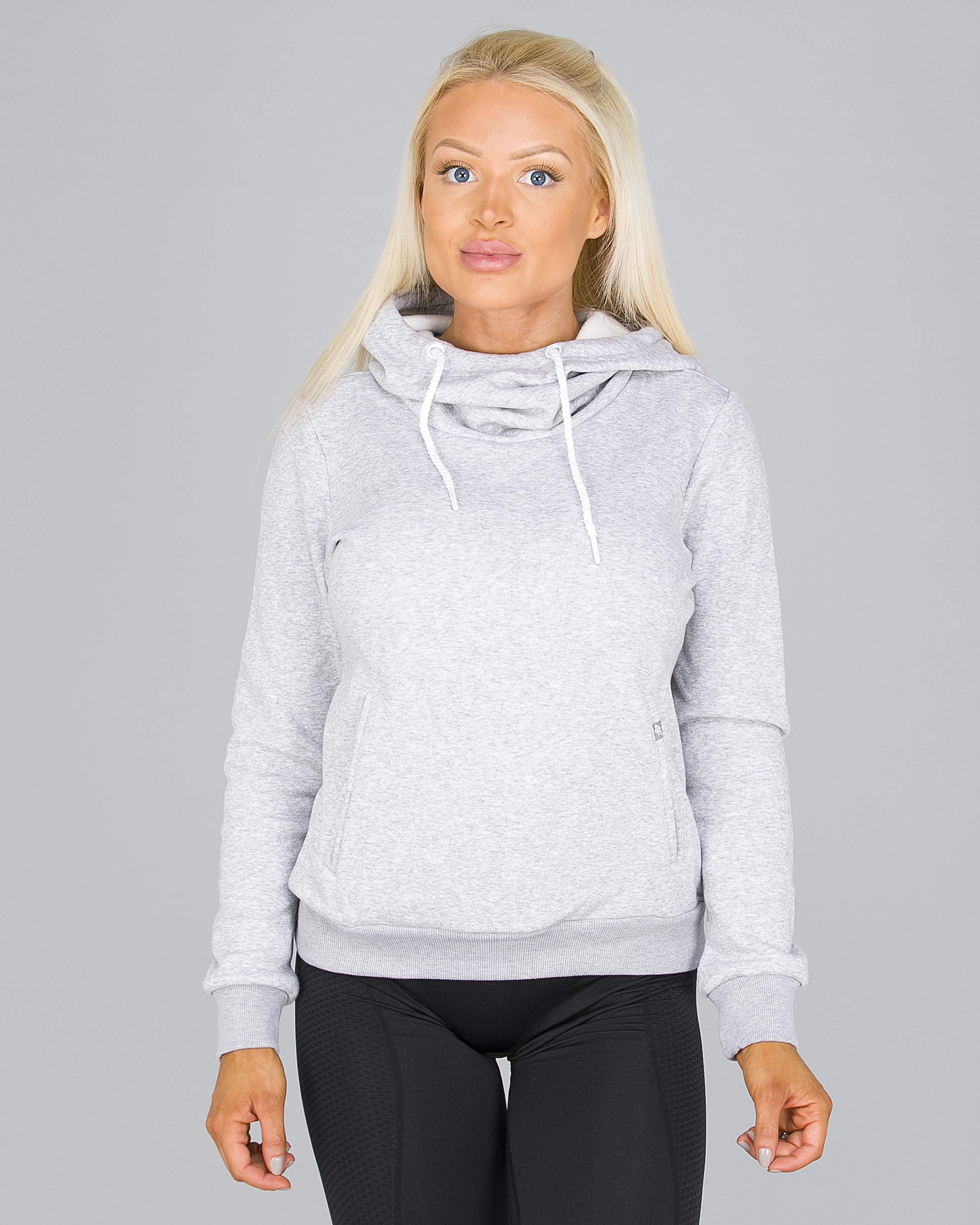 4F Sweatshirt Women - Light Grey Melange6