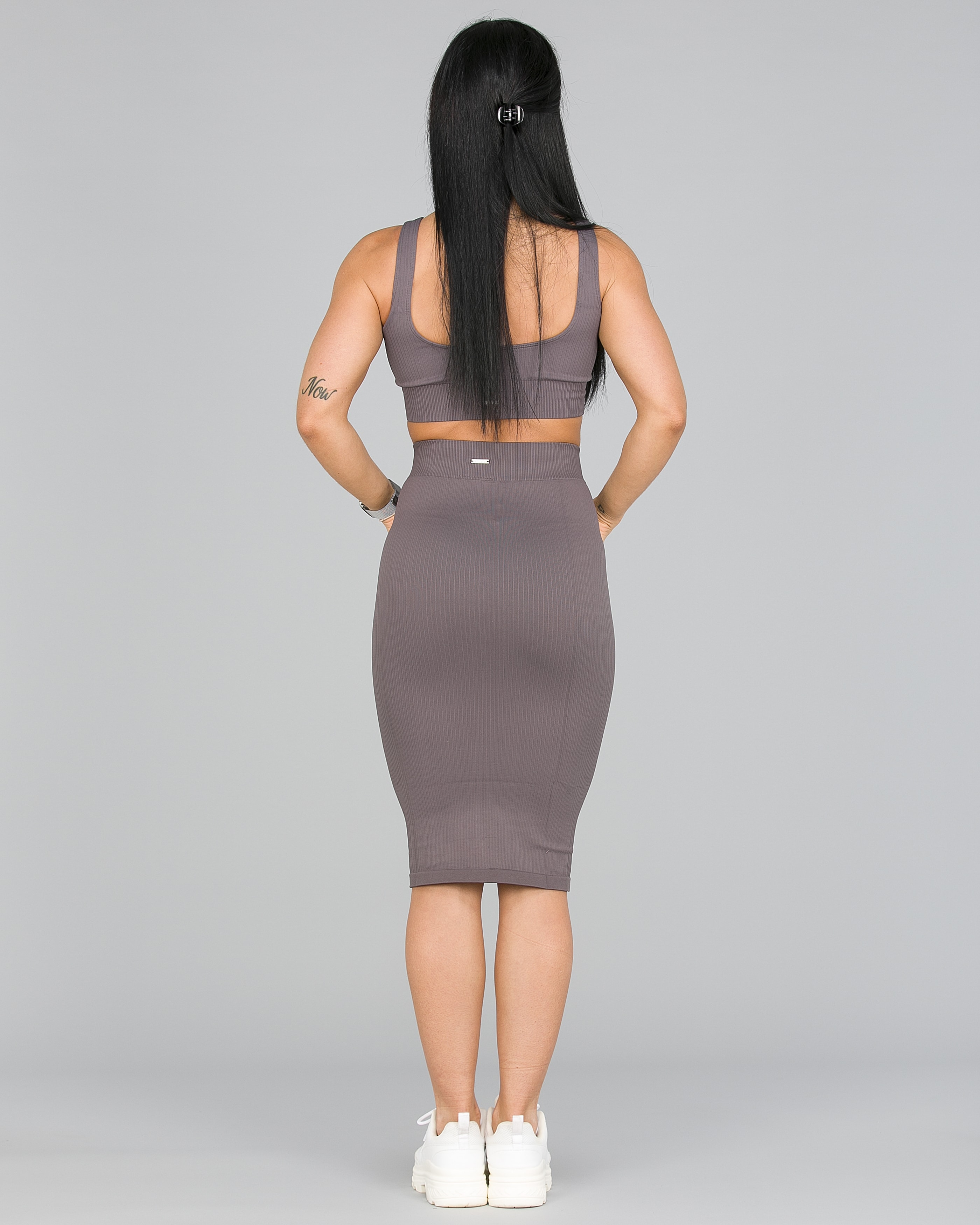 Aim’n Concrete Ribbed Seamless Skirt5