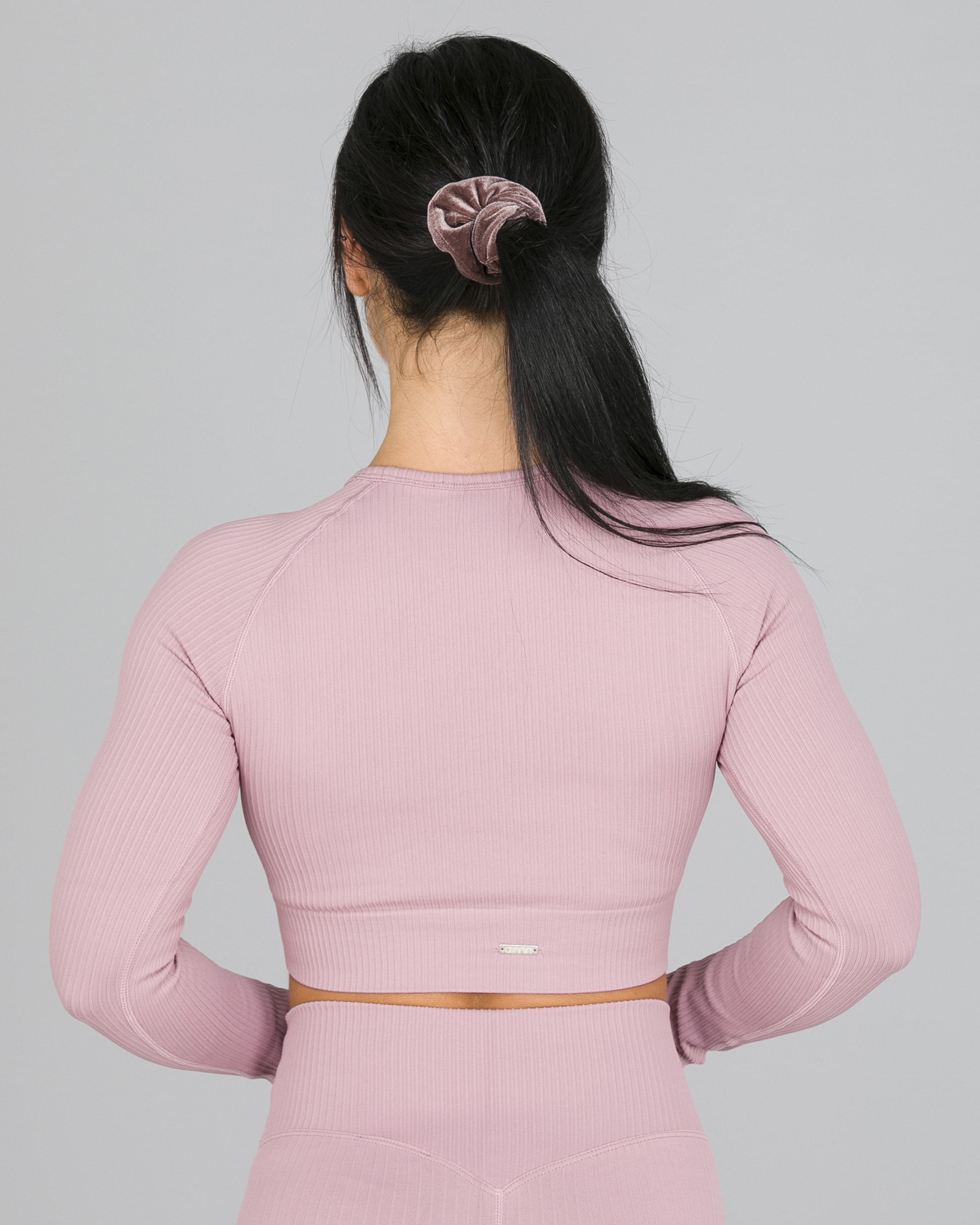 Aim’n Sunset Haze Ribbed Crop Long Sleeve5