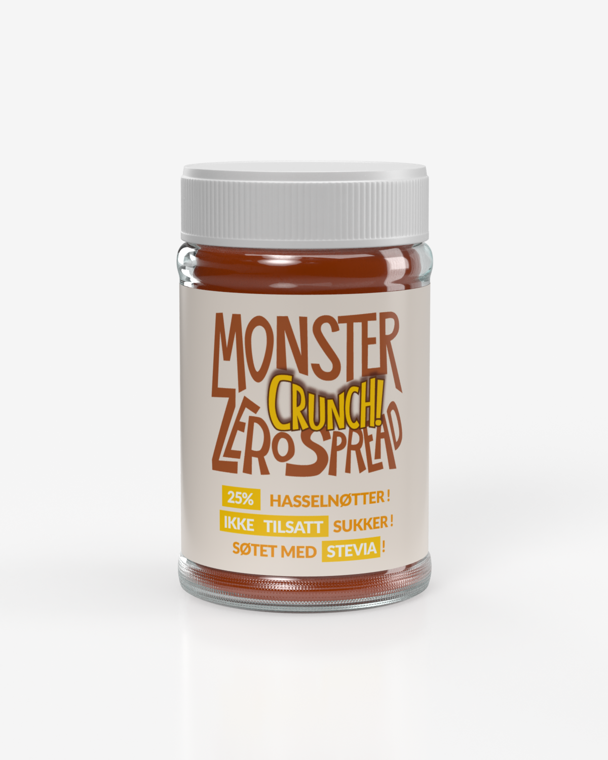 Monster Crunchy Sjokoladepålegg 380g