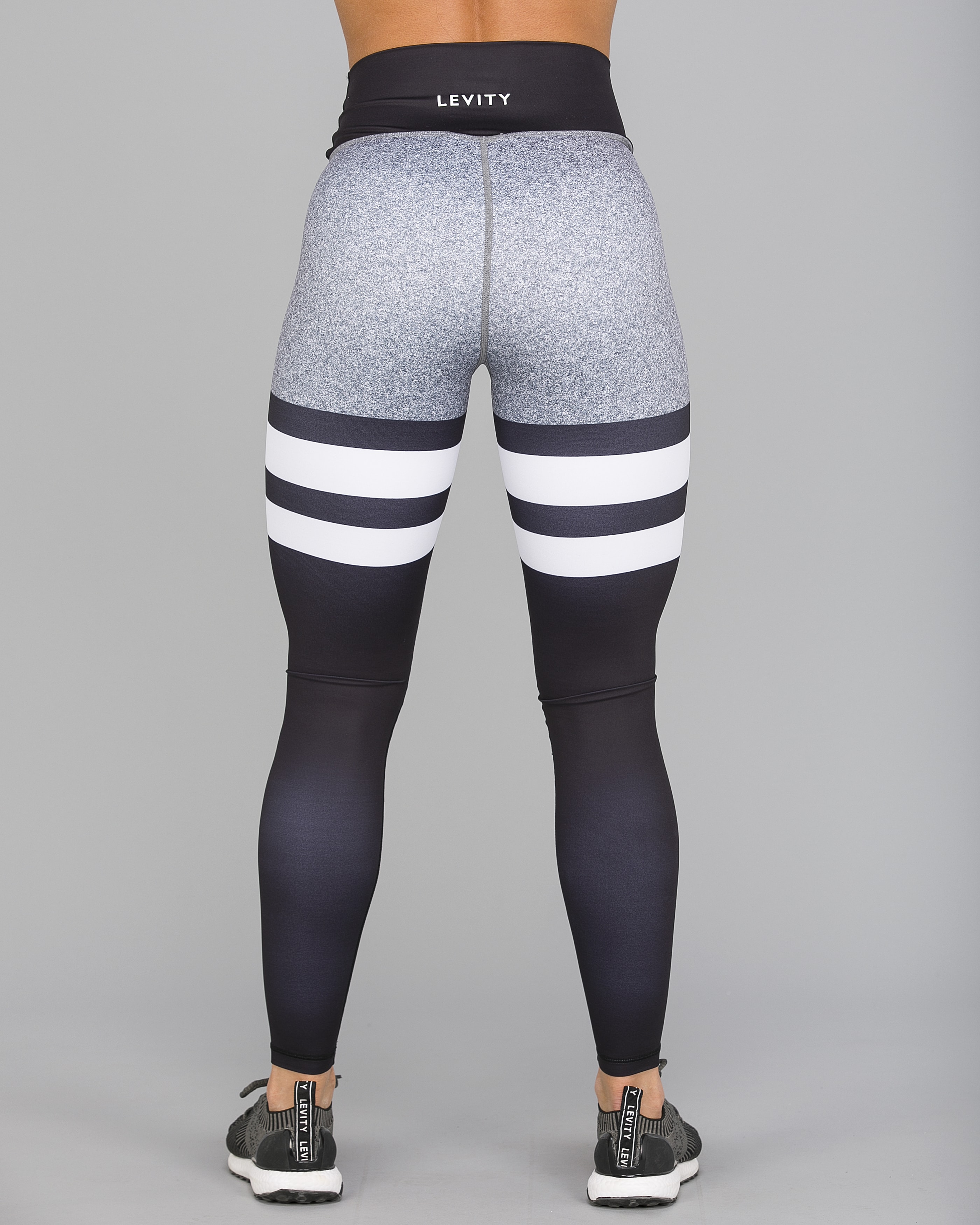 LEVITY Bomb Grey:Black Tights8