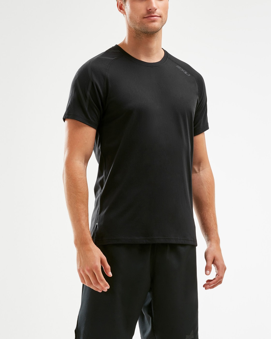 2XU X-Ctrl X S/S Tee Men - Black/Black - S - gym