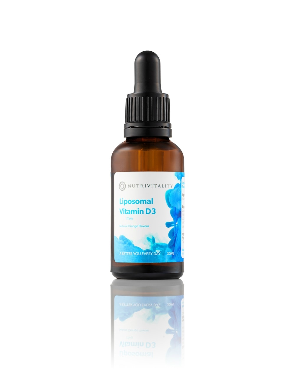 Nutrivitality - Liposomal Vitamin D3 - 30ml - til
