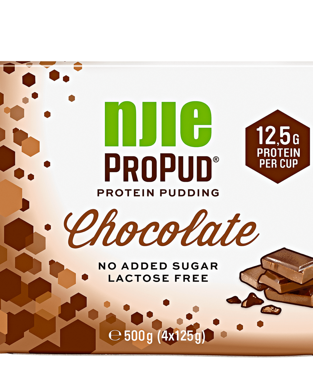 NJIE ProPud Chocolate 4-Pakning (4x125g) - til