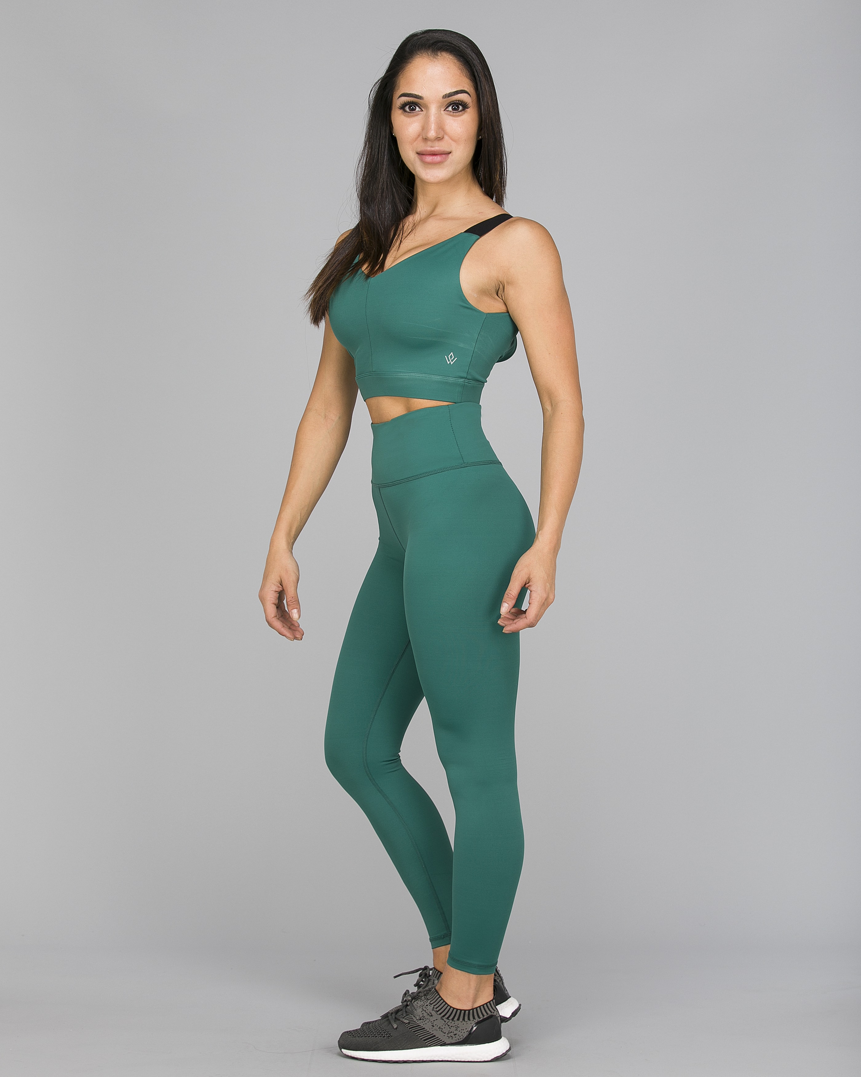 Workout Empire - With Confidence Shape Leggings - Emerald Green2
