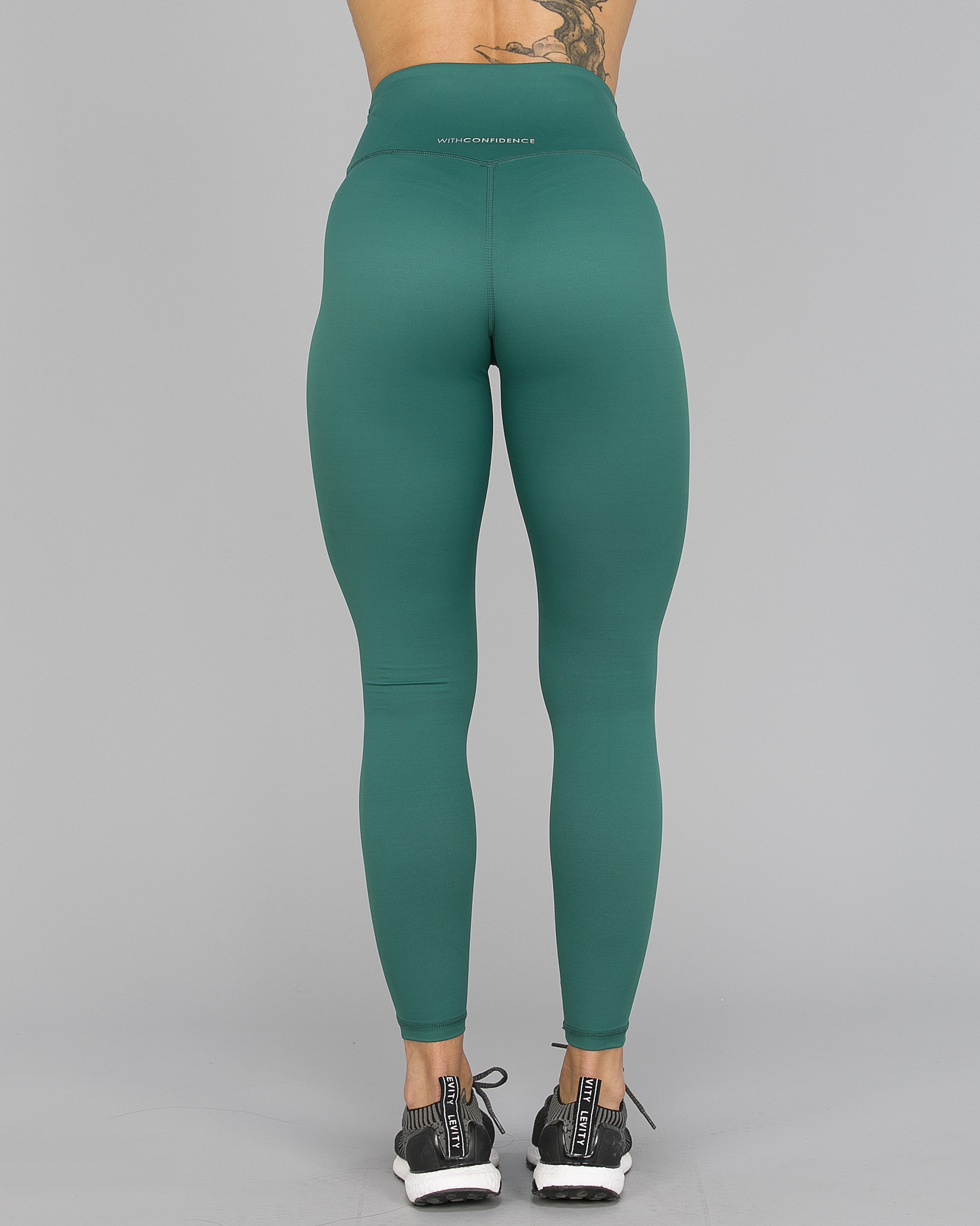 Workout Empire - With Confidence Shape Leggings - Emerald Green7