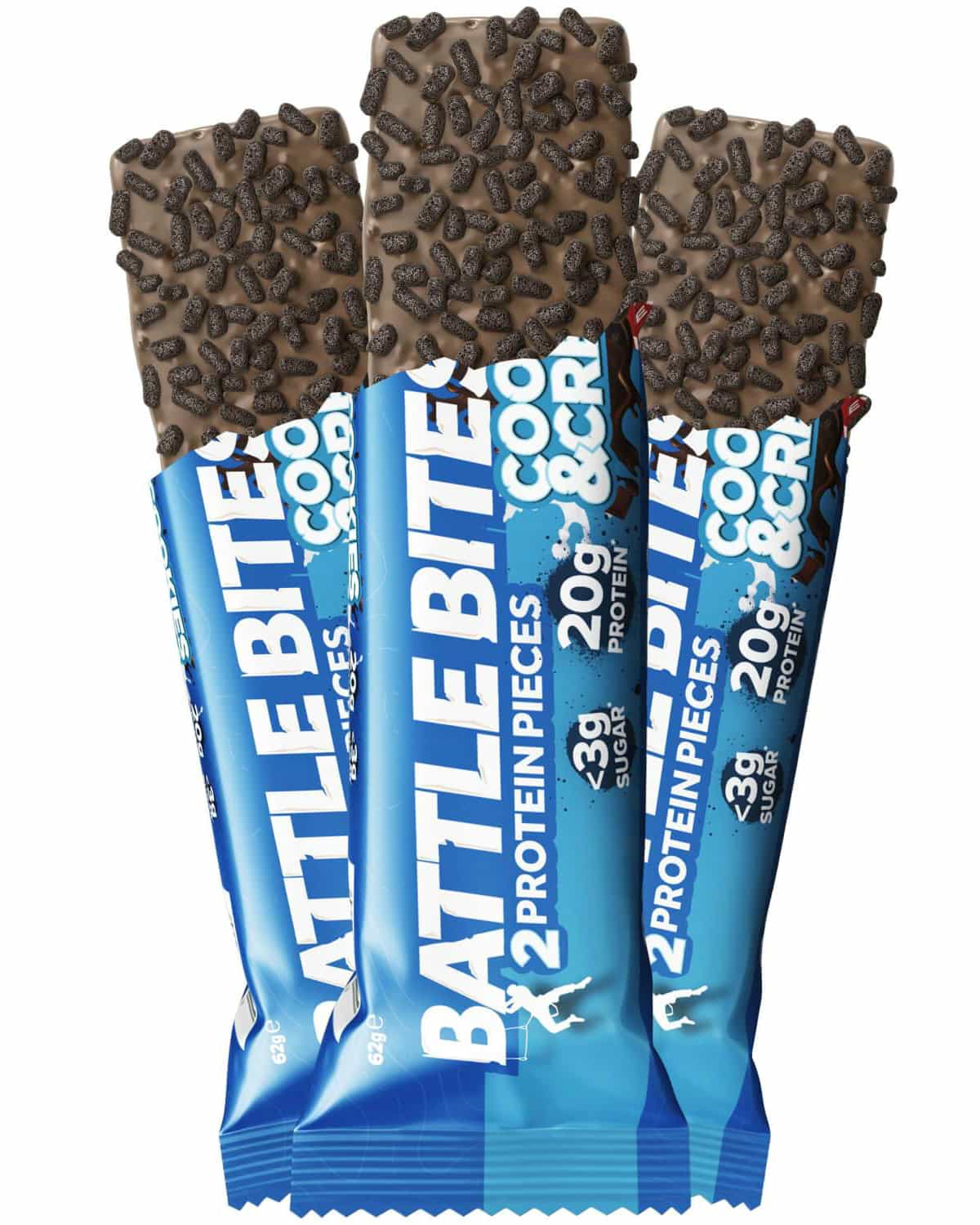 Battle Snacks Cookies & Cream 62g - protein powder for