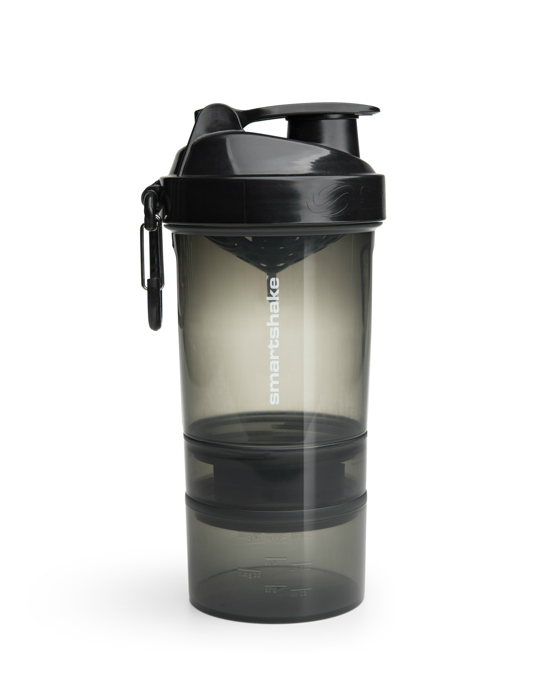 SmartShake Original2Go - Black 600ml - protein powder for
