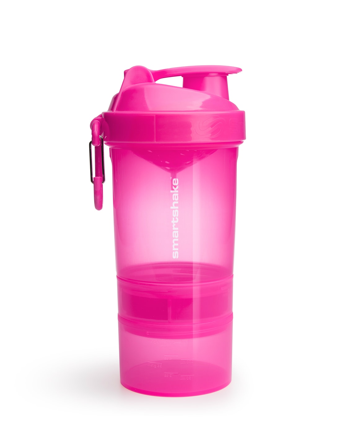 SmartShake Original2Go - Neon Pink 600ml - protein powder for