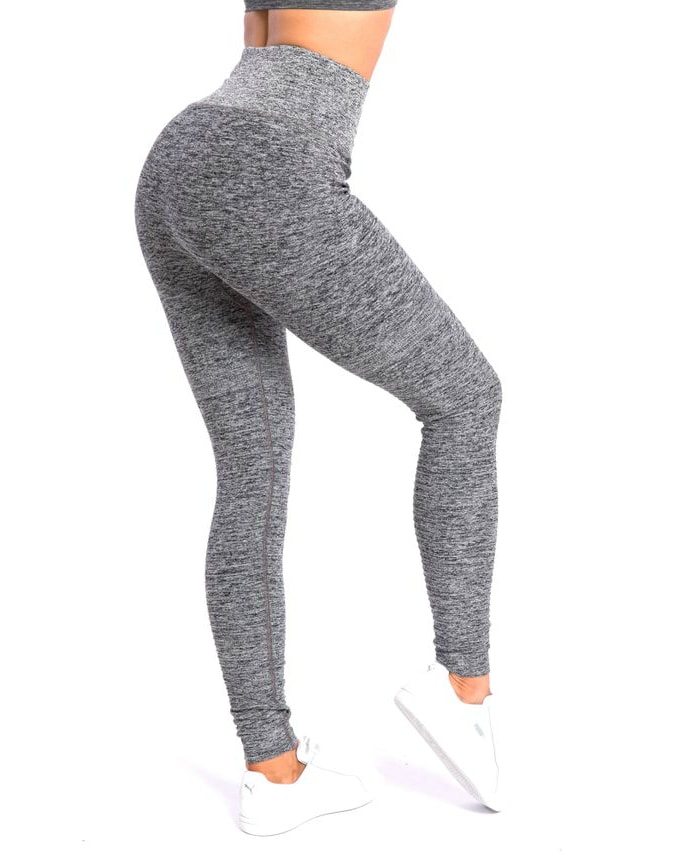 Smilodox - Ivy High Waist - Anztrazit - S - weight machine