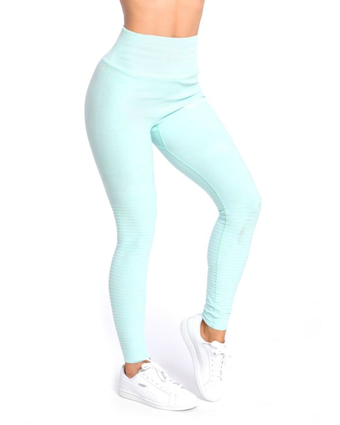 Smilodox - Ivy High Waist - Mint - XS - weight machine