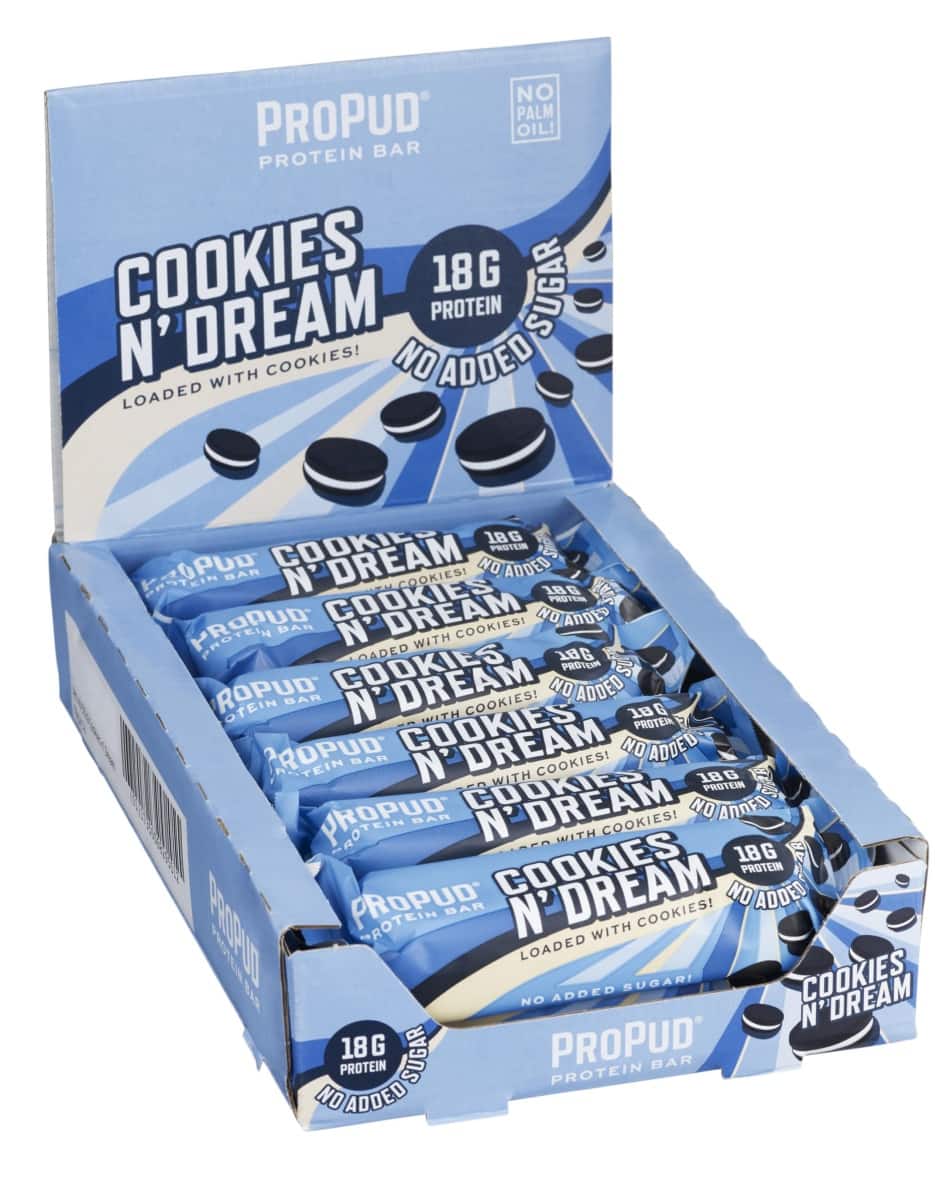 NJIE ProPud Proteinbar Cookies n`Dream 12x55g
