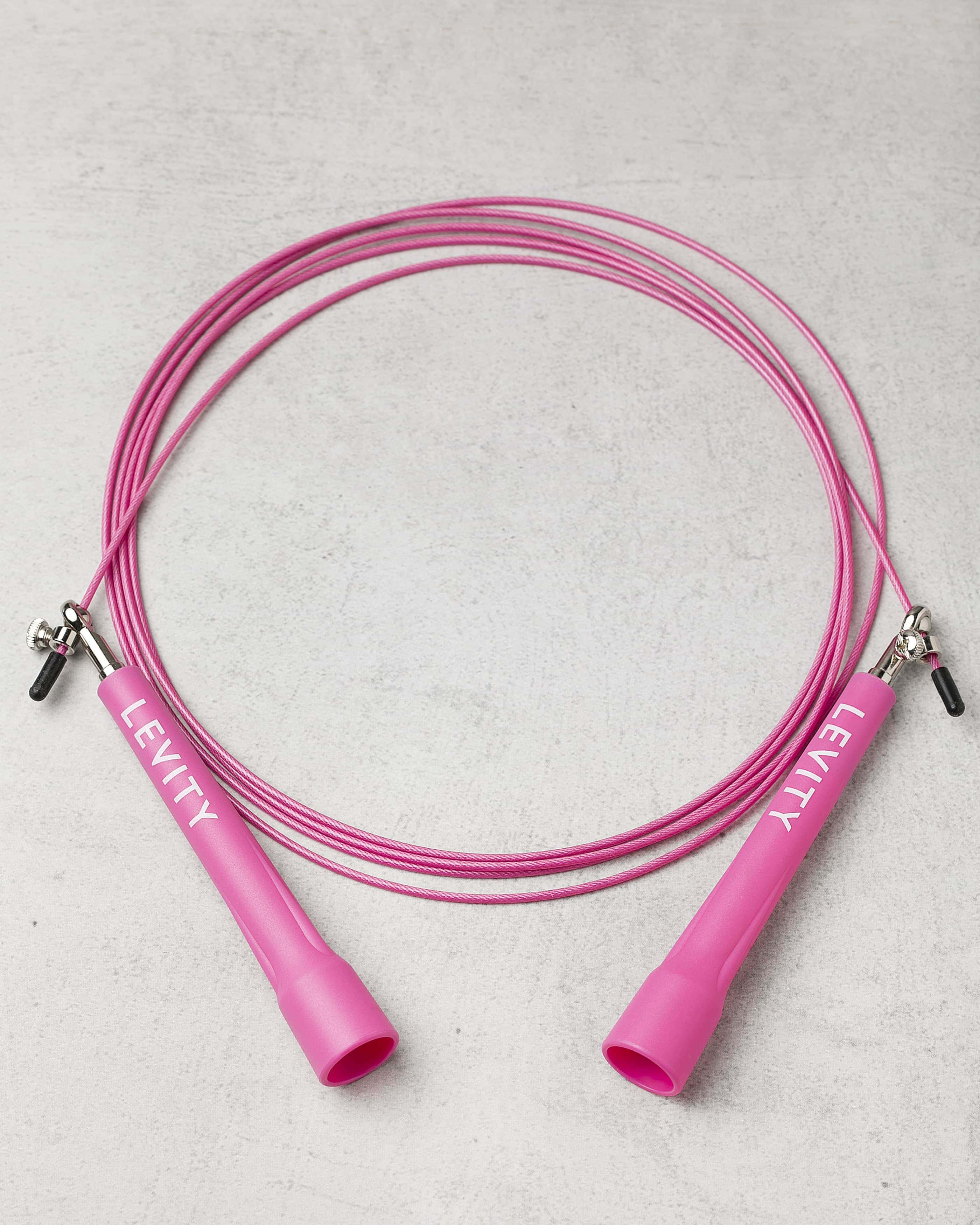 LEVITY Full Metal Speed Rope – Pink1