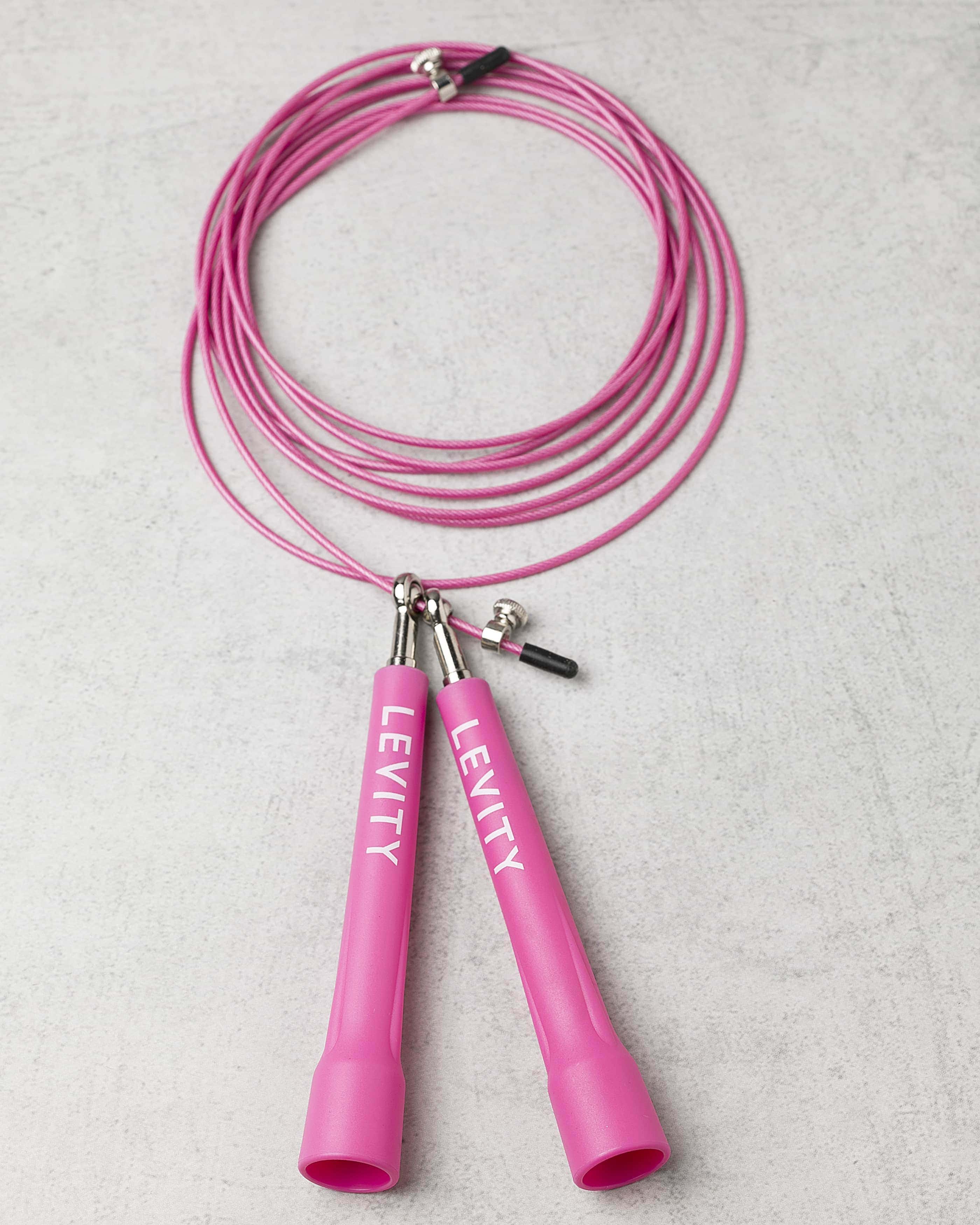 LEVITY Full Metal Speed Rope – Pink2