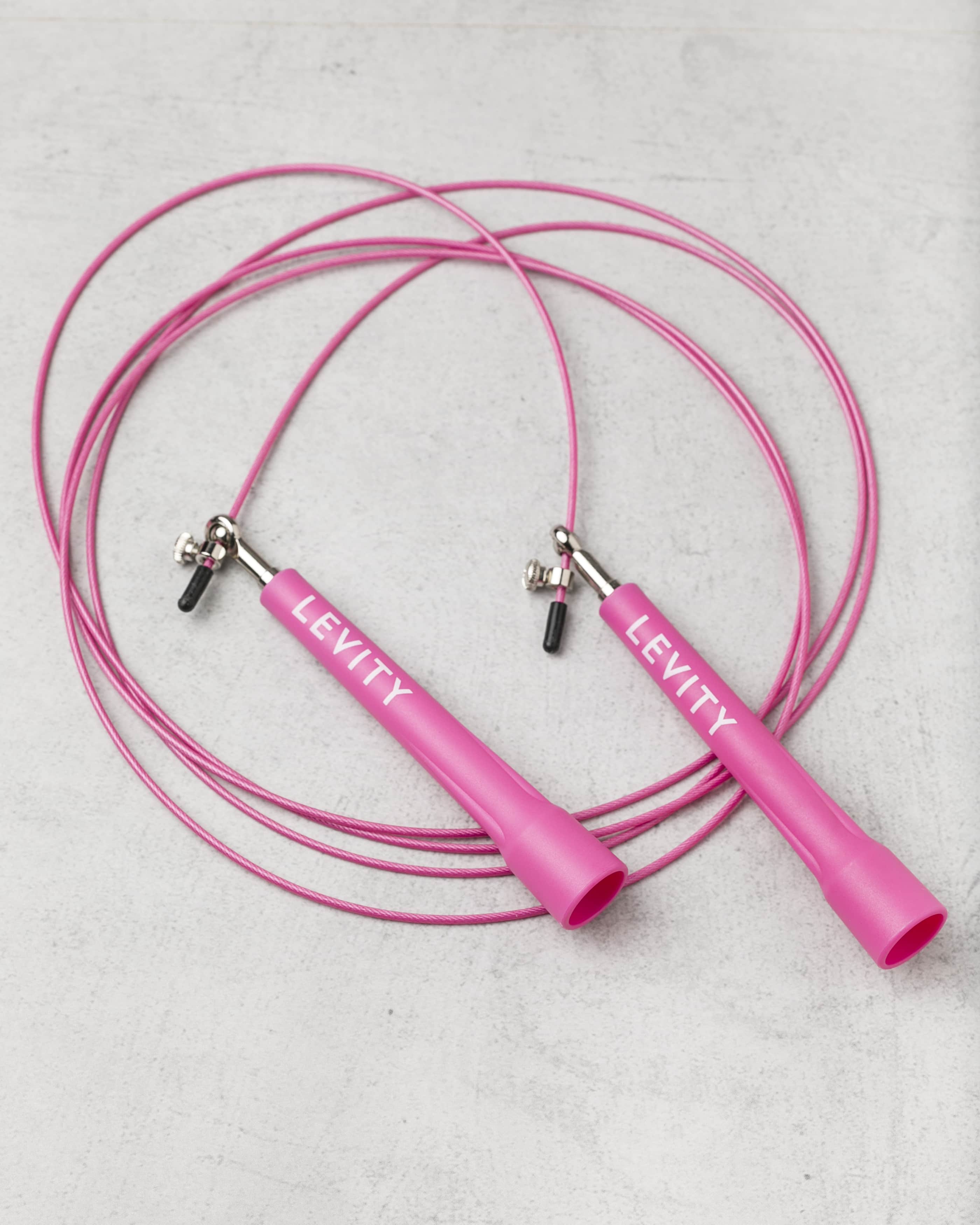 LEVITY Full Metal Speed Rope – Pink4