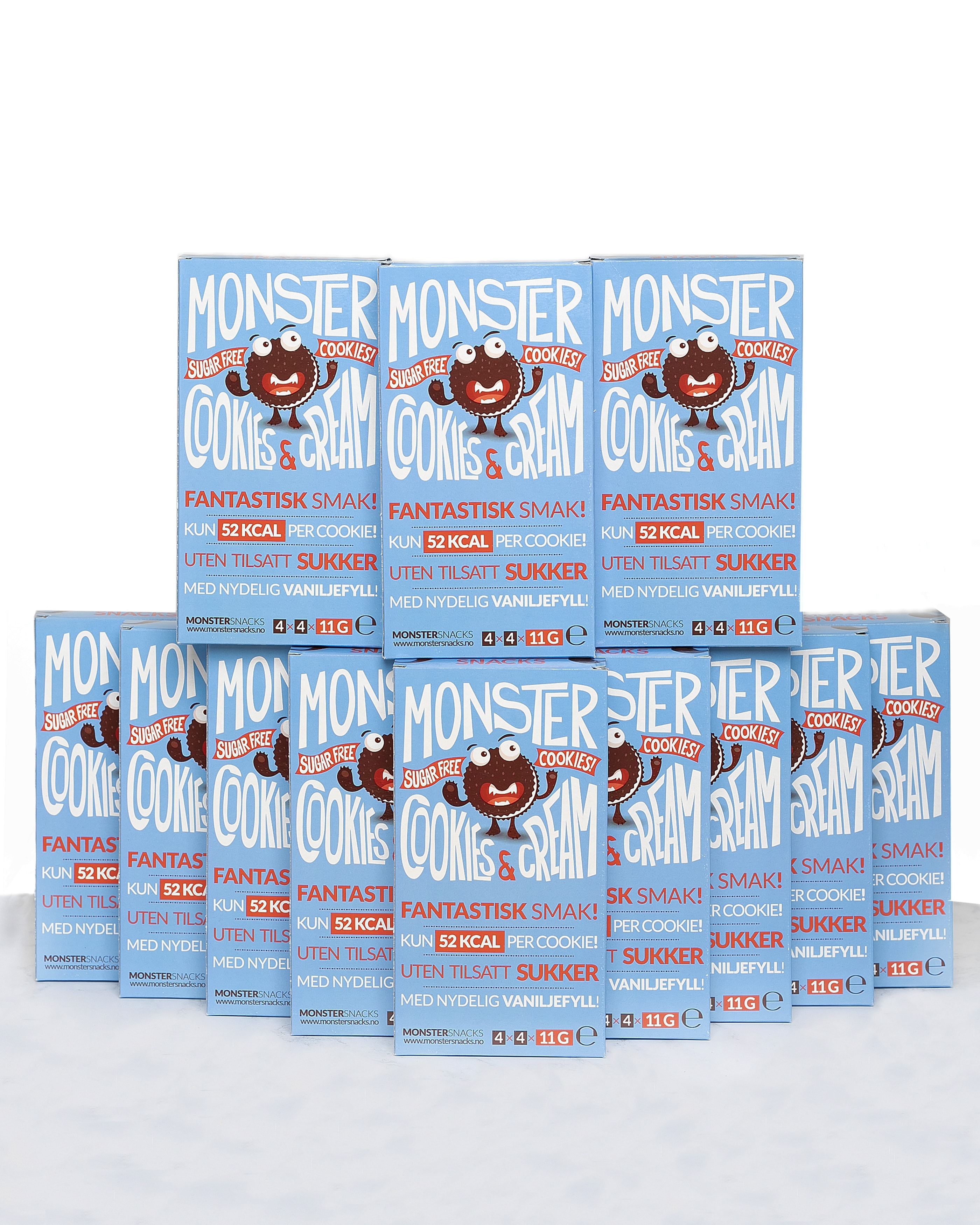 Monster Sugar-Free Oreo Cookies 12x176g - PAKKETILBUD_1