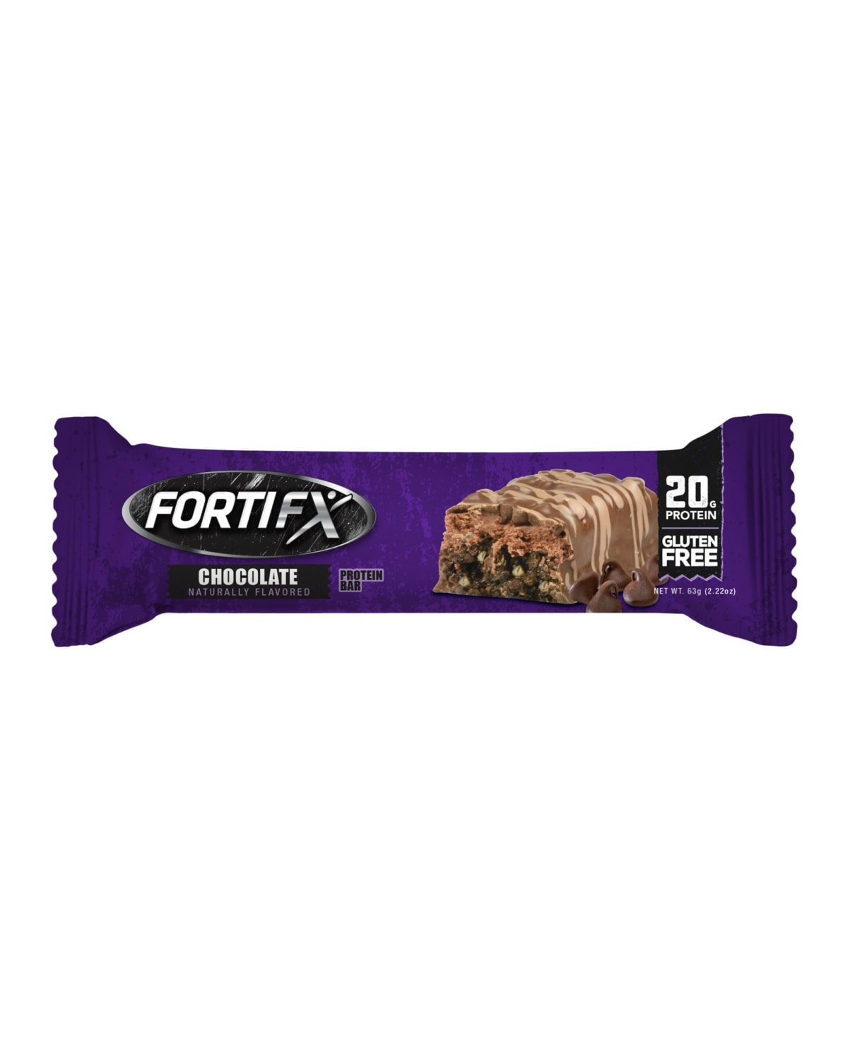 FortiFX Protein Bar Chocolate 63g - whey isolate