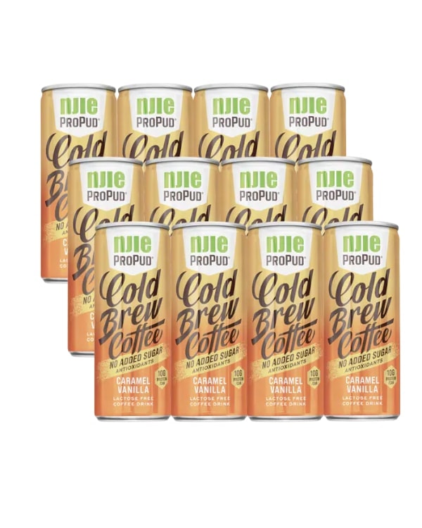 NJIE ProPud Cold Brew Coffee - Caramel Vanilla 12x250ml - bar