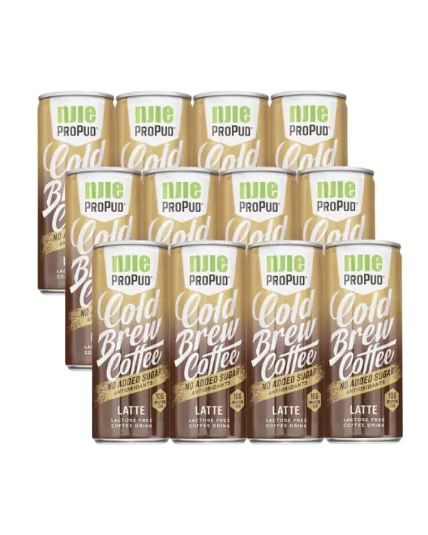 NJIE ProPud Cold Brew Coffee Latte 12x250ml - bar