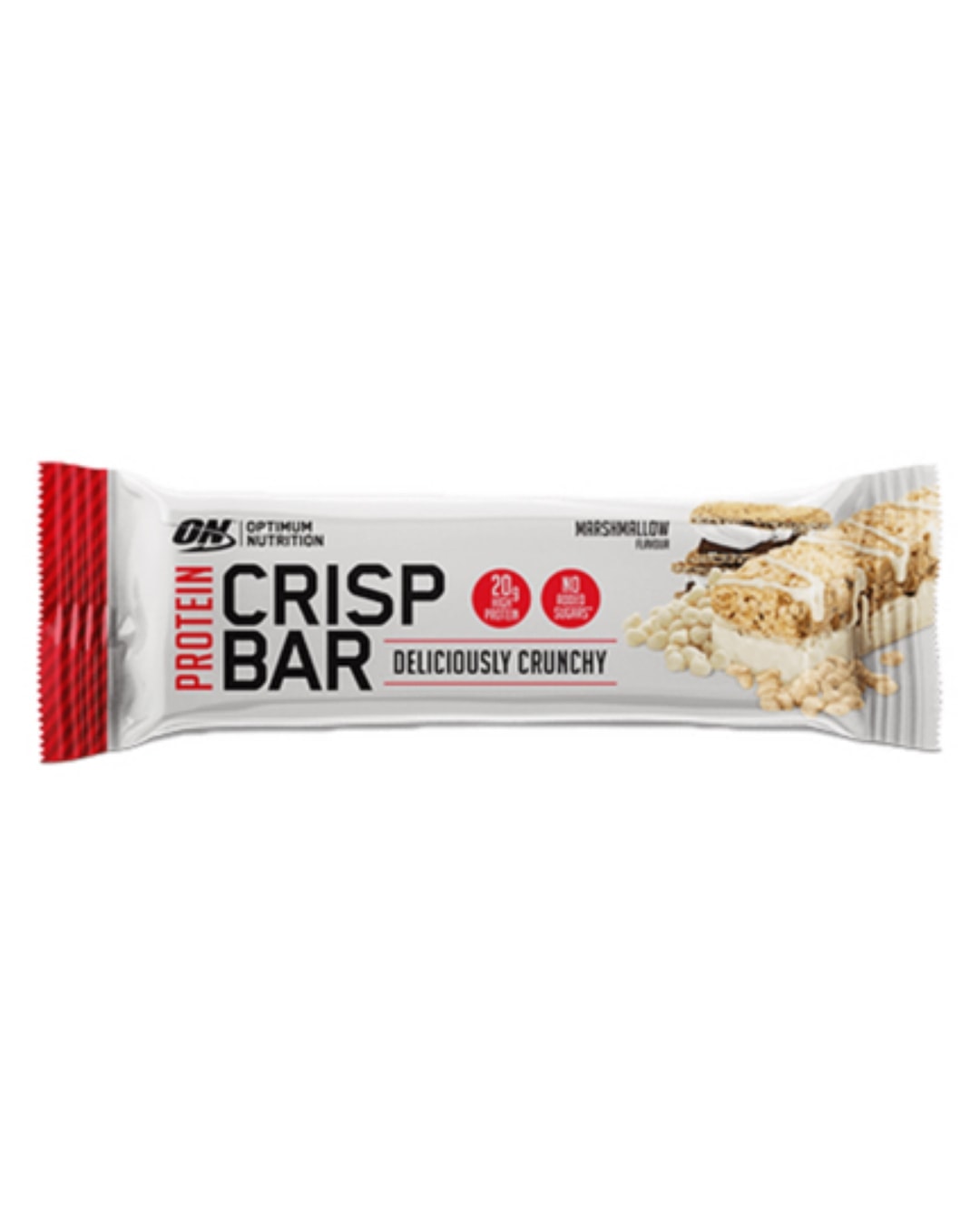 Optimum Nutrition Crisp Bar - Marshmallows 65g - whey protein powder