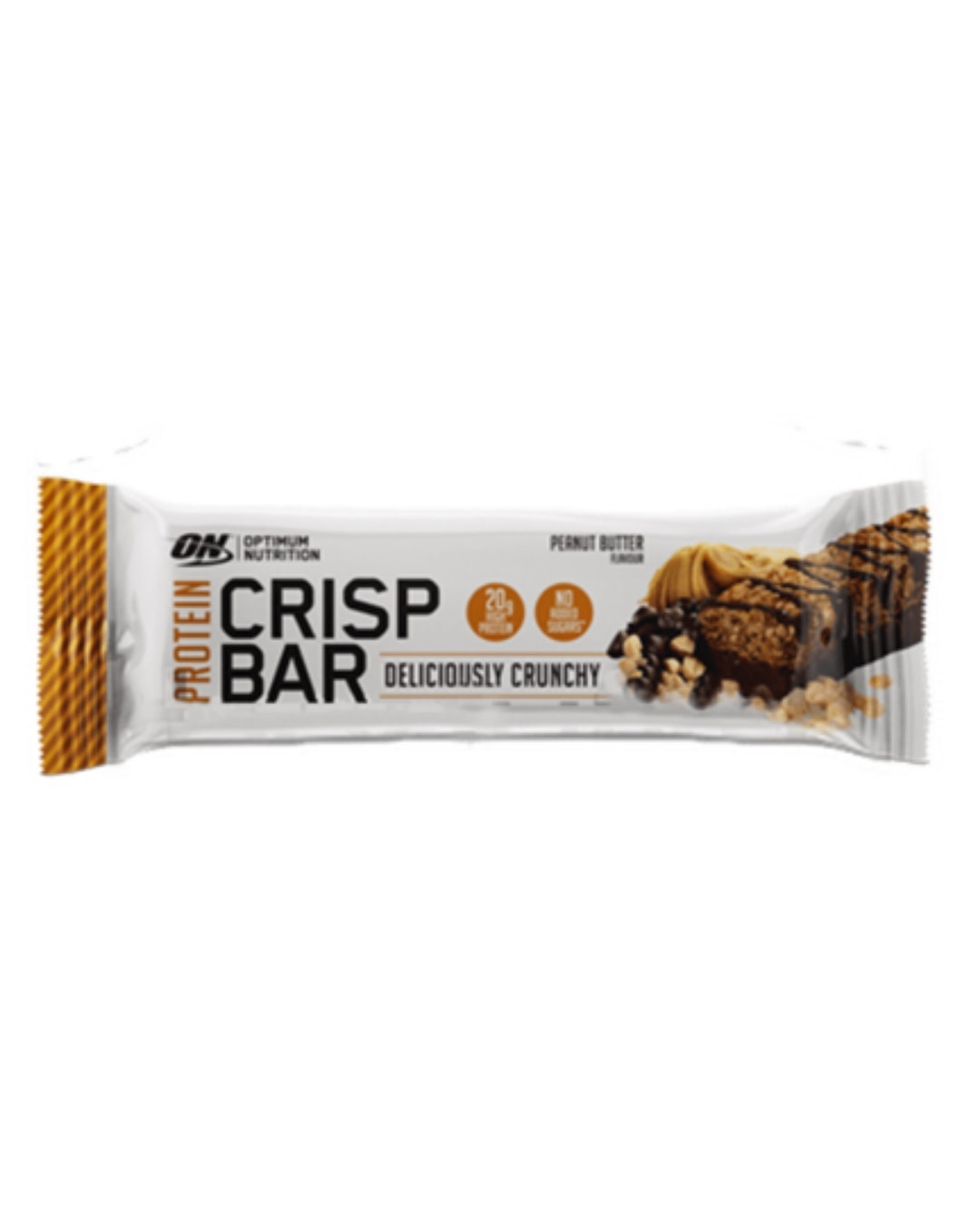 Optimum Nutrition Crisp Bar - Peanut Butter 65g - whey protein powder