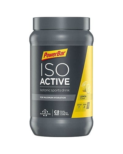 Powerbar Isoactive Isotonic Sports Drink 600g - Lemon - electrolyte powder