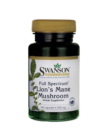 Swanson - Lion's Mane Mushroom 60x500mg - til