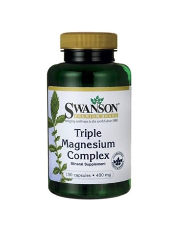 Swanson - Triple Magnesium Complex 100x400mg - the body