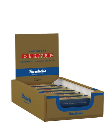 Barebells Protein Bar Crunchy Fudge 12x55g - til