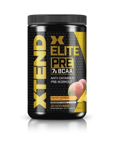 Scivation Xtend Elite Pre 405g - Blue Raspberry Ice - workout
