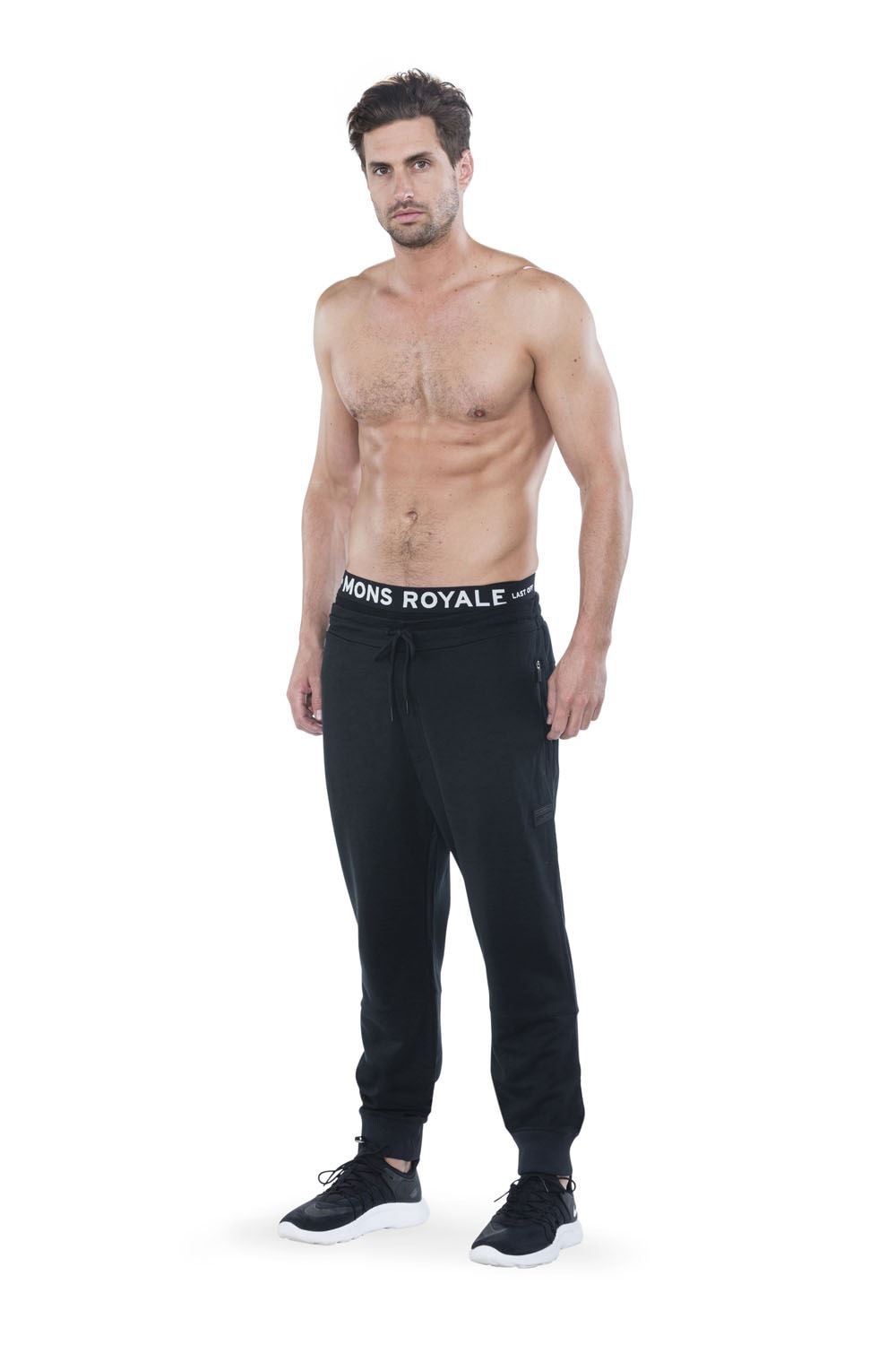 Mons Royale Covert Flight Pant, Black - XL - til