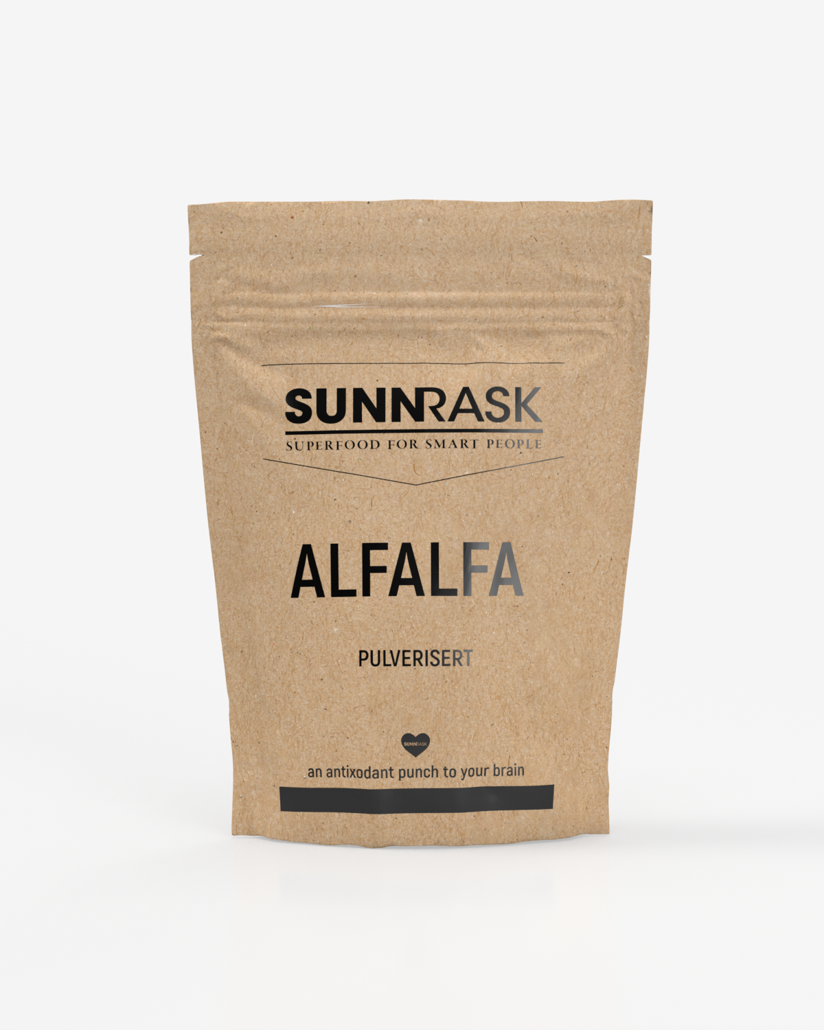 SunnRask Økologisk Alfalfa Pulver 100g - best protein