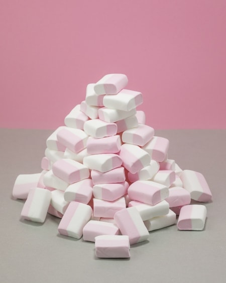 Sukkerfri Marshmallows Skumgodteri - Cubes 1kg