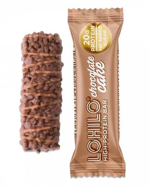 Lohilo Protein Bar Chocolate Cake 55g - collagen powder