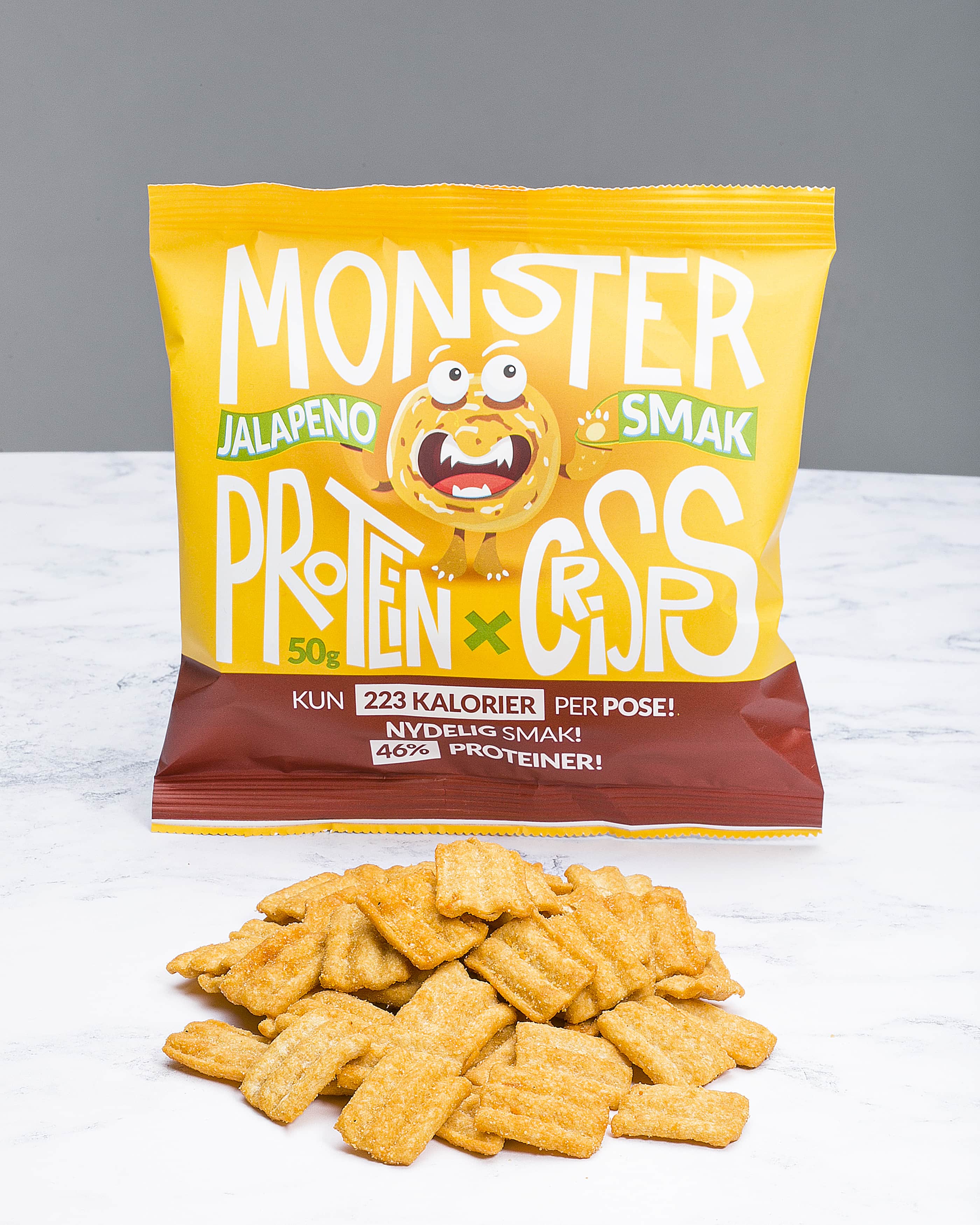 Monster Protein Jalapeno Crisps 50g1