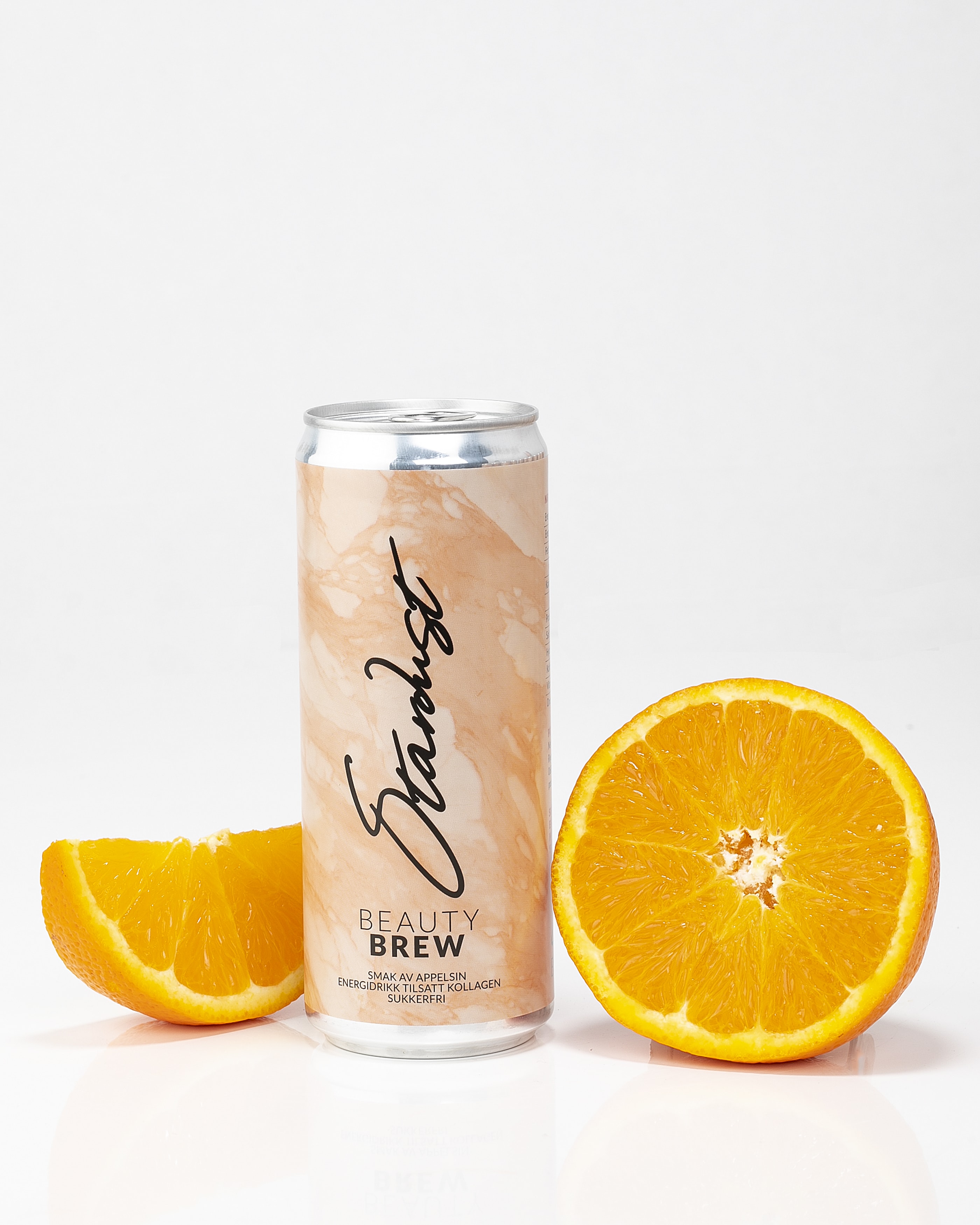 Stardust Beauty Brew - Collagen Energy Drink - Orange Crush 330ml