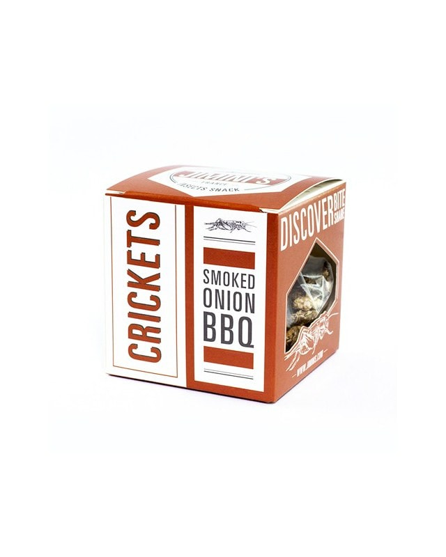 Jiminis - Crickets - Smoked BBQ & Onion 14g - high protein food