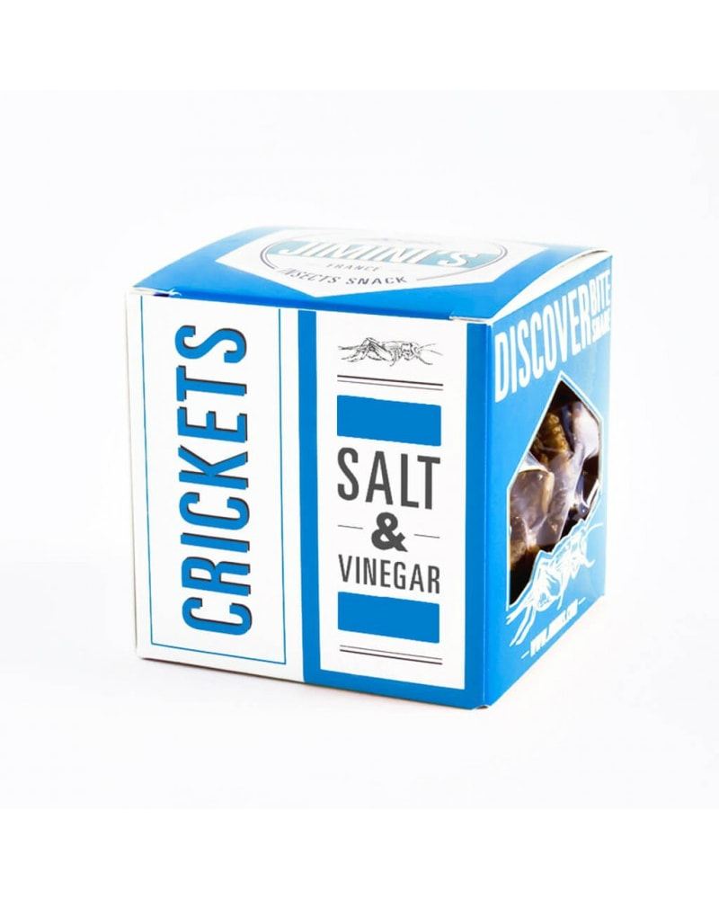 Jiminis - Crickets - Salt & Vinegar 14g - high protein food