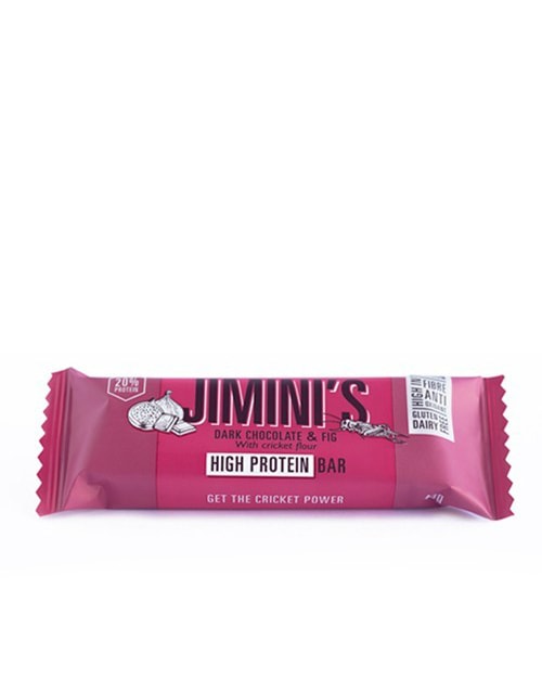 Jiminis - Protein Bar - Chocolate & Fig 40g - cocoa powder