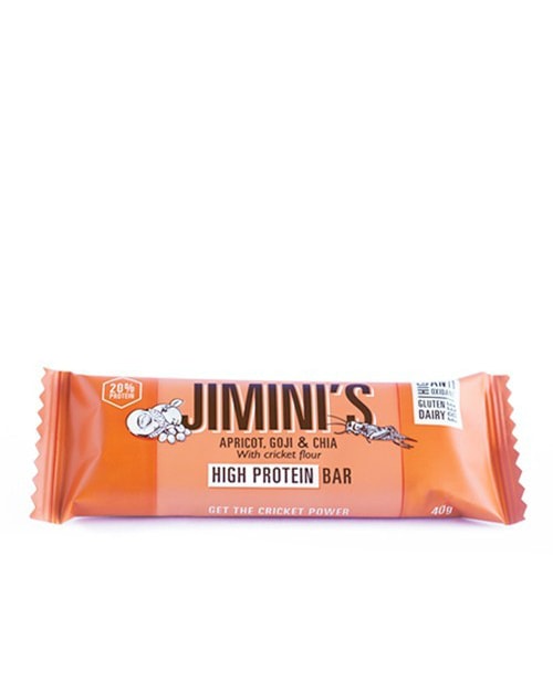 Jiminis - Protein Bar - Apricot, Goji & Chia 40g - workout powder