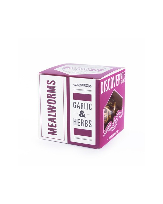 Jiminis - Mealworms Garlic & Herbs 18g - easy high protein