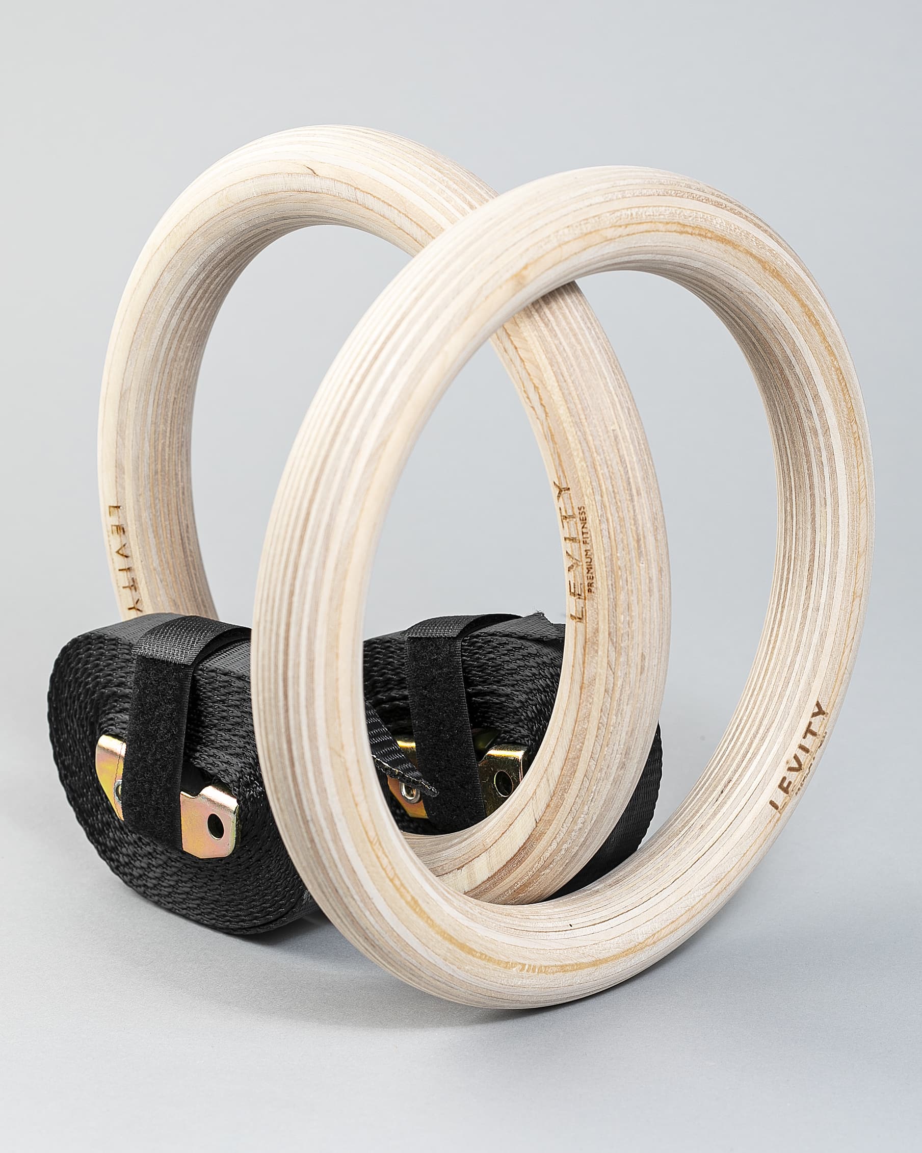 LEVITY Wooden Gym Rings1