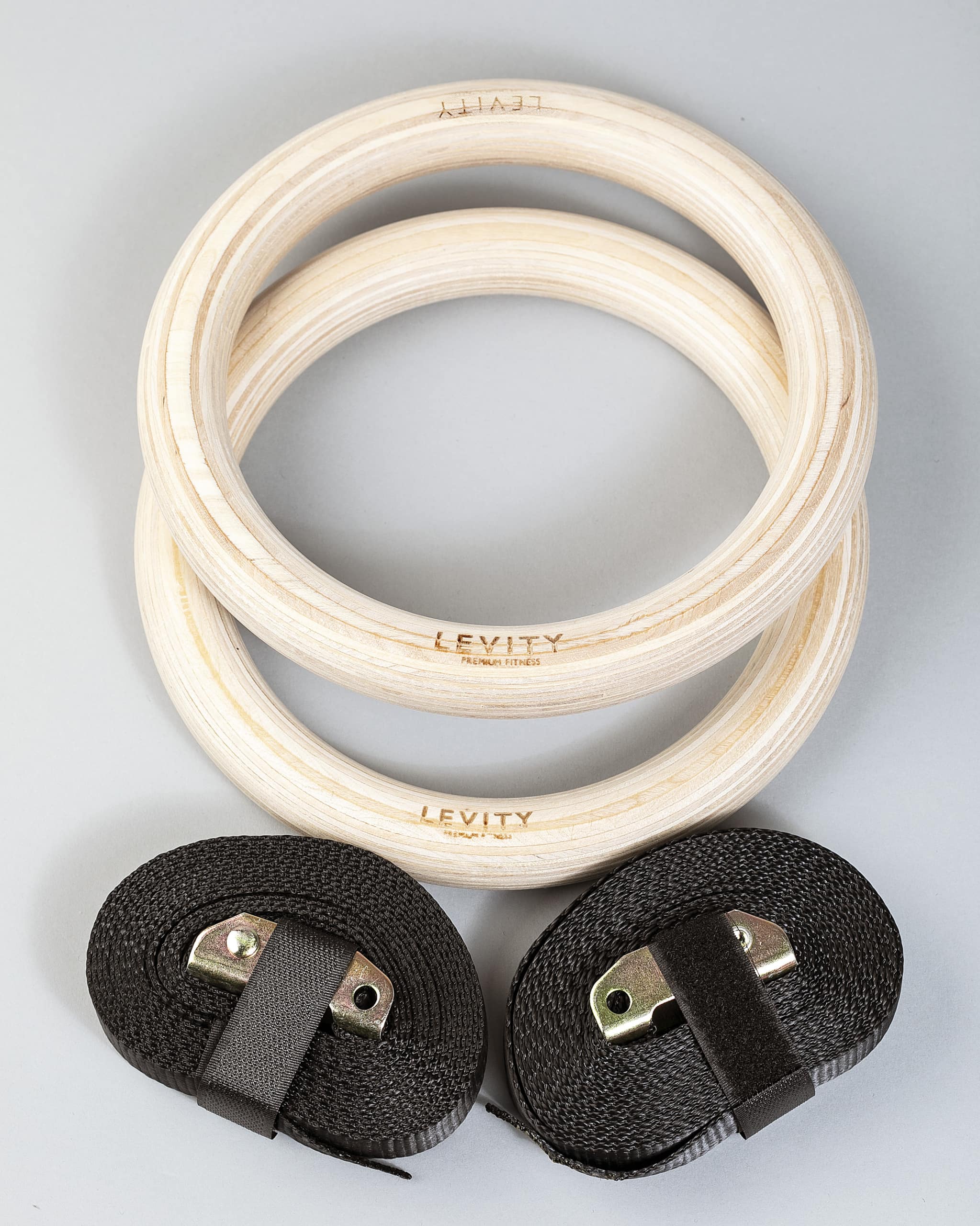 LEVITY Wooden Gym Rings2