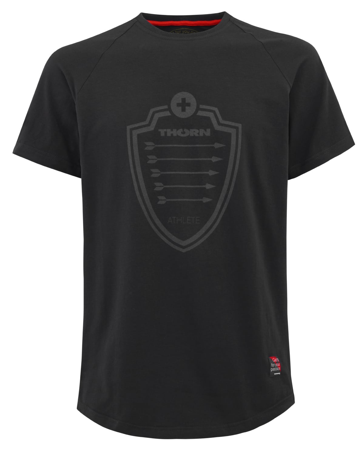 ThornFit Arrow Tee - Black - M - til