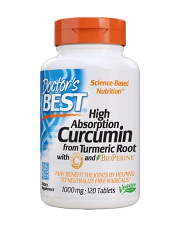 Doctor's Best Curcumin C3 Complex 120x1000mg - the